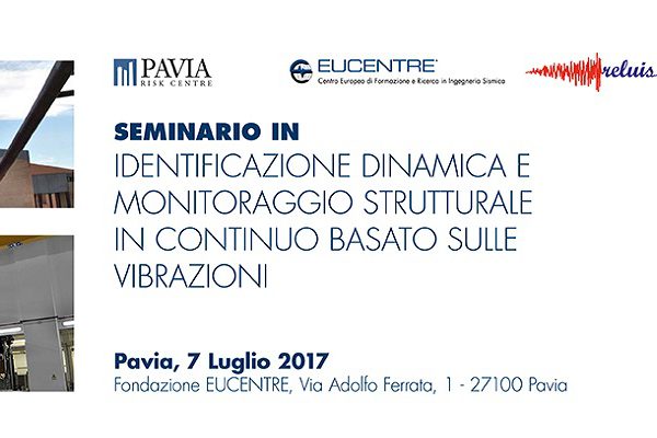 Fondazione Eucentre - Identificazione dinamica e monitoraggio strutturale in continuo basato sulle vibrazioni | Calendario Eventi