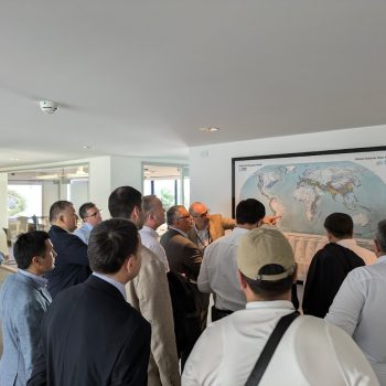 La delegazione Uzbeka negli uffici Eucentre