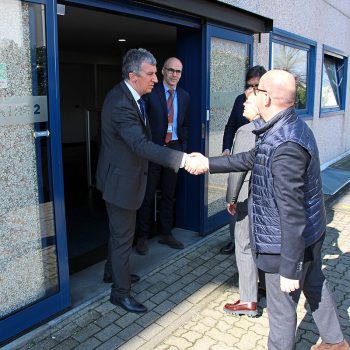 Arrivo di Prefetto e Vice Prefetto di pavia in Eucentre