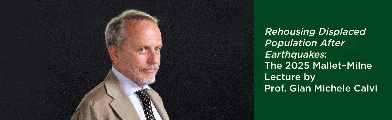 La Mallet Milne Lecture 2025 del Prof. Gian Michele Calvi.