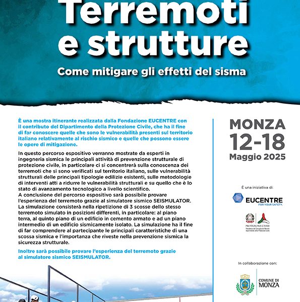 L'Esperienza dei Terremoti, Mostra 2025: depliant informativo