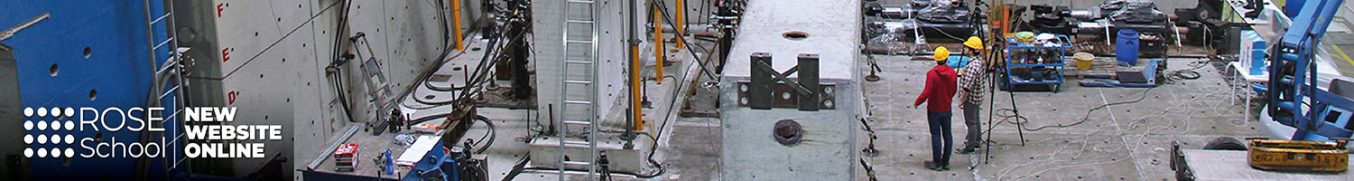 Banner pubblicitario sito ROSE School con dettaglio su laboratorio Eucentre