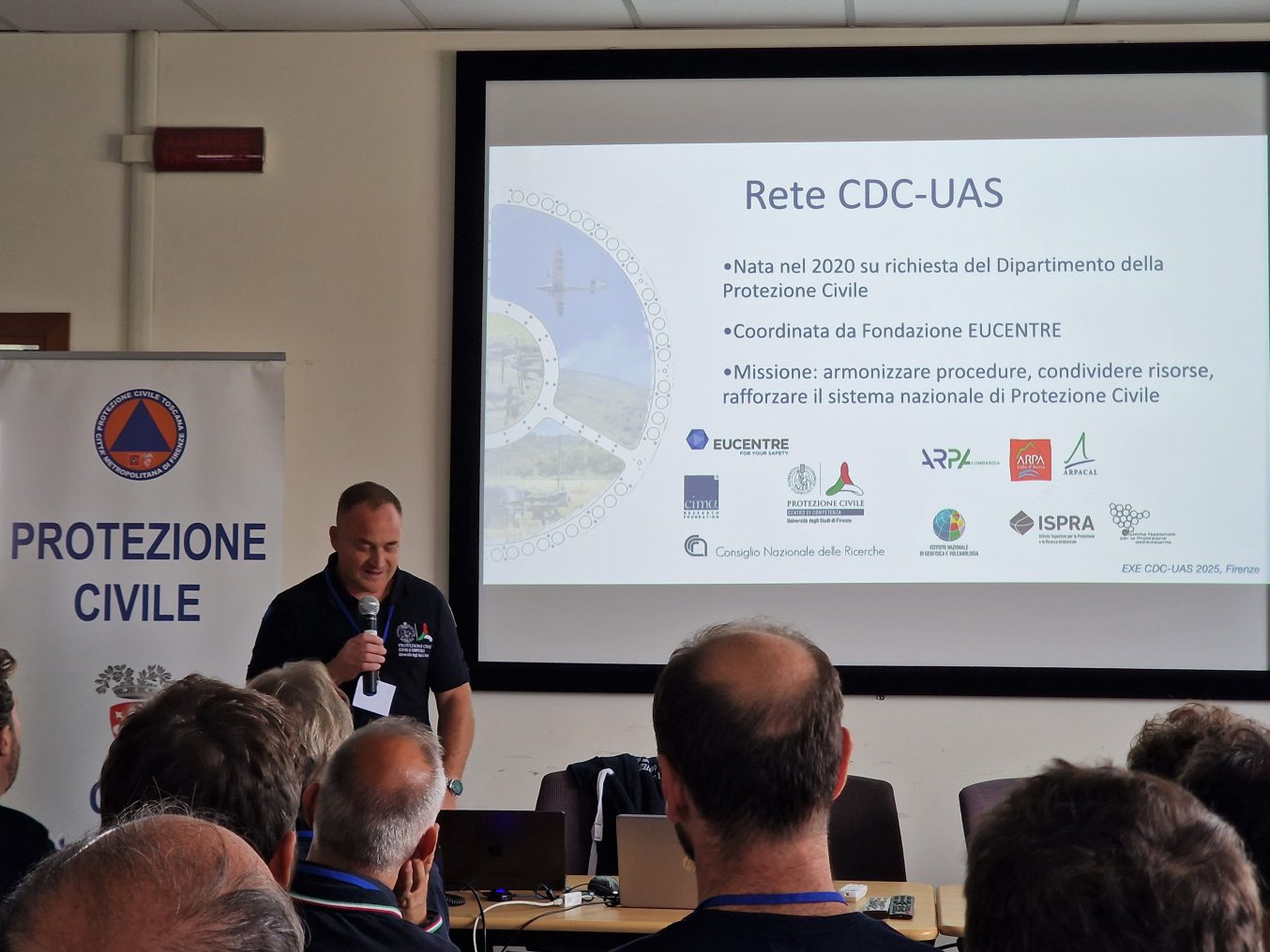 momento riunione EXE Firenze CDC-UAS 2025