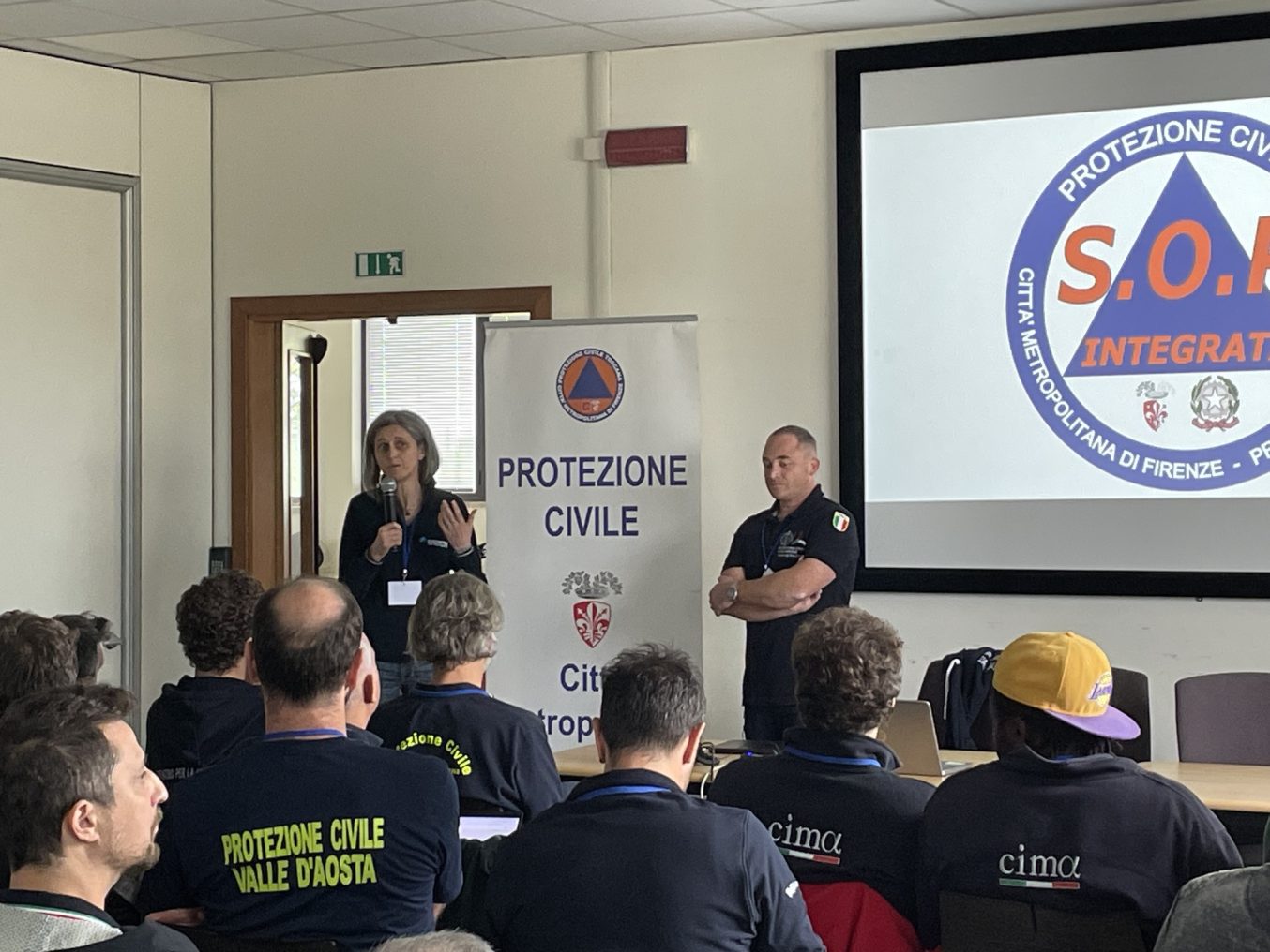 EXE CDC-USAS Firenze 2025 intervento Chiara Casarotti Eucentre prima di esercitazione