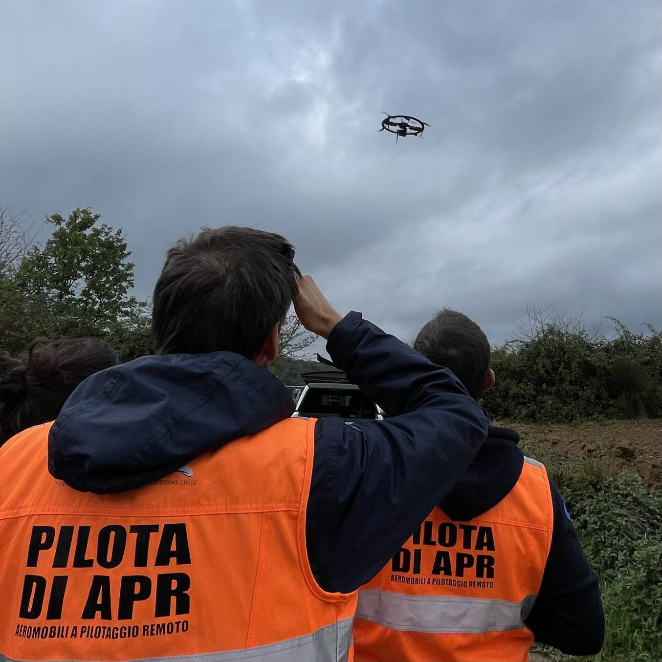 EXE CDC-USAS Firenze 2025 operatori droni al lavoro