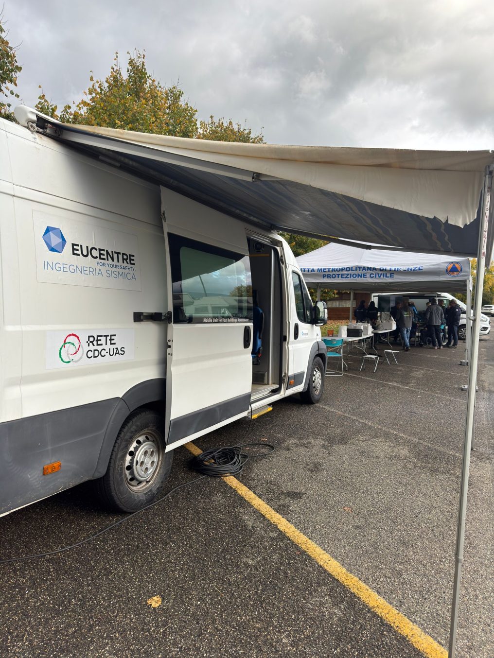 EXE CDC-USAS Firenze 2025 furgone Eucentre