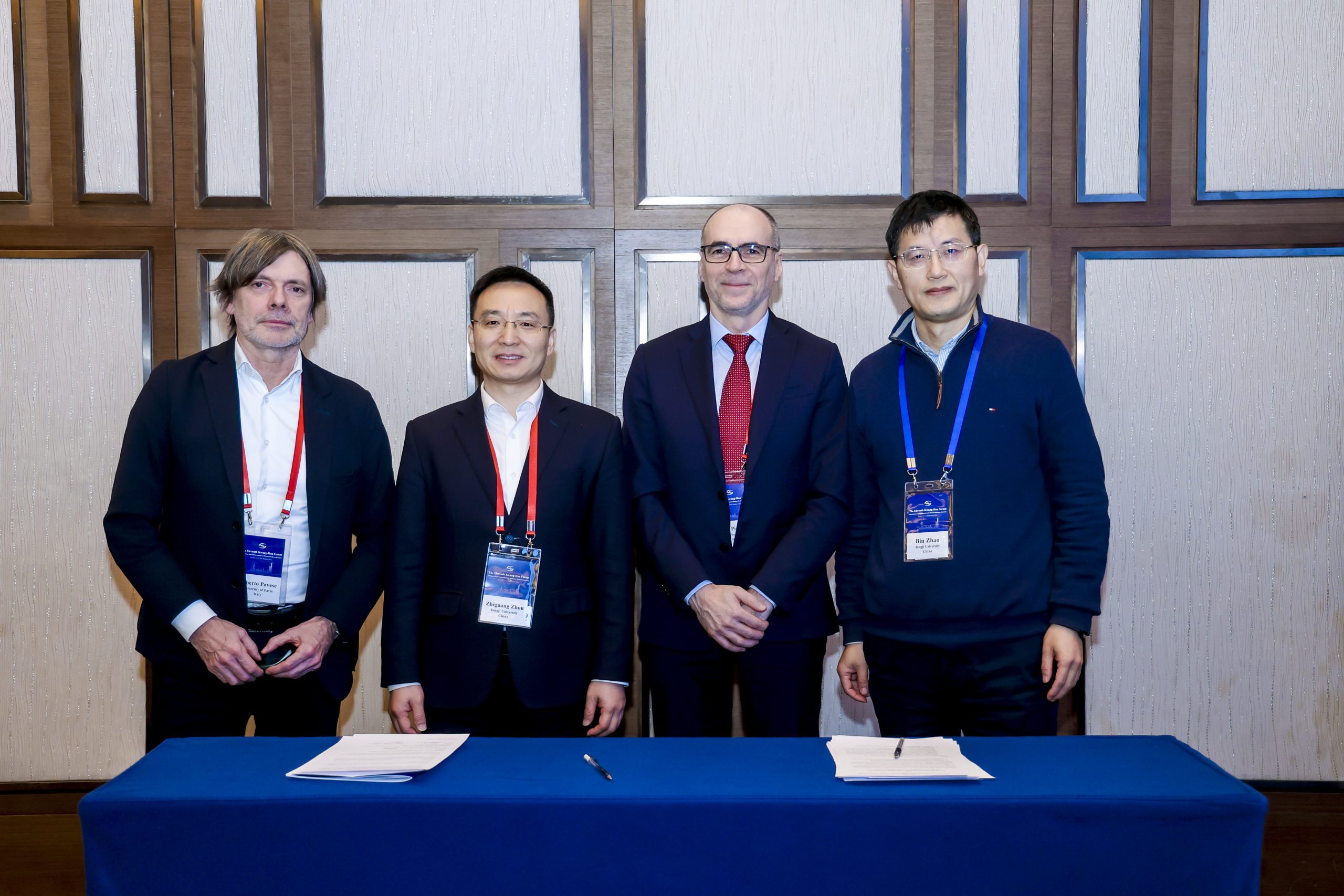 Cooperation Agreement tra Eucentre e lo State Key Laboratory for Disaster Reduction of Civil Engineering della Tongji University
