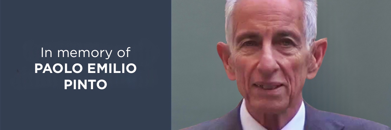 banner commemorativo Prof. Pinto