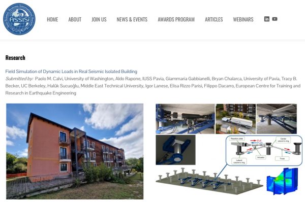 Dettaglio categoria Research per ASSISi Awards 2025 con menzione progetto ERIES-PASFIT