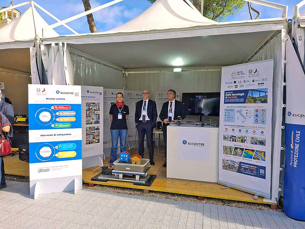 stand Eucentre a Roma con Giulia Fagà, Rui Pinho e Fabio Germagnoli